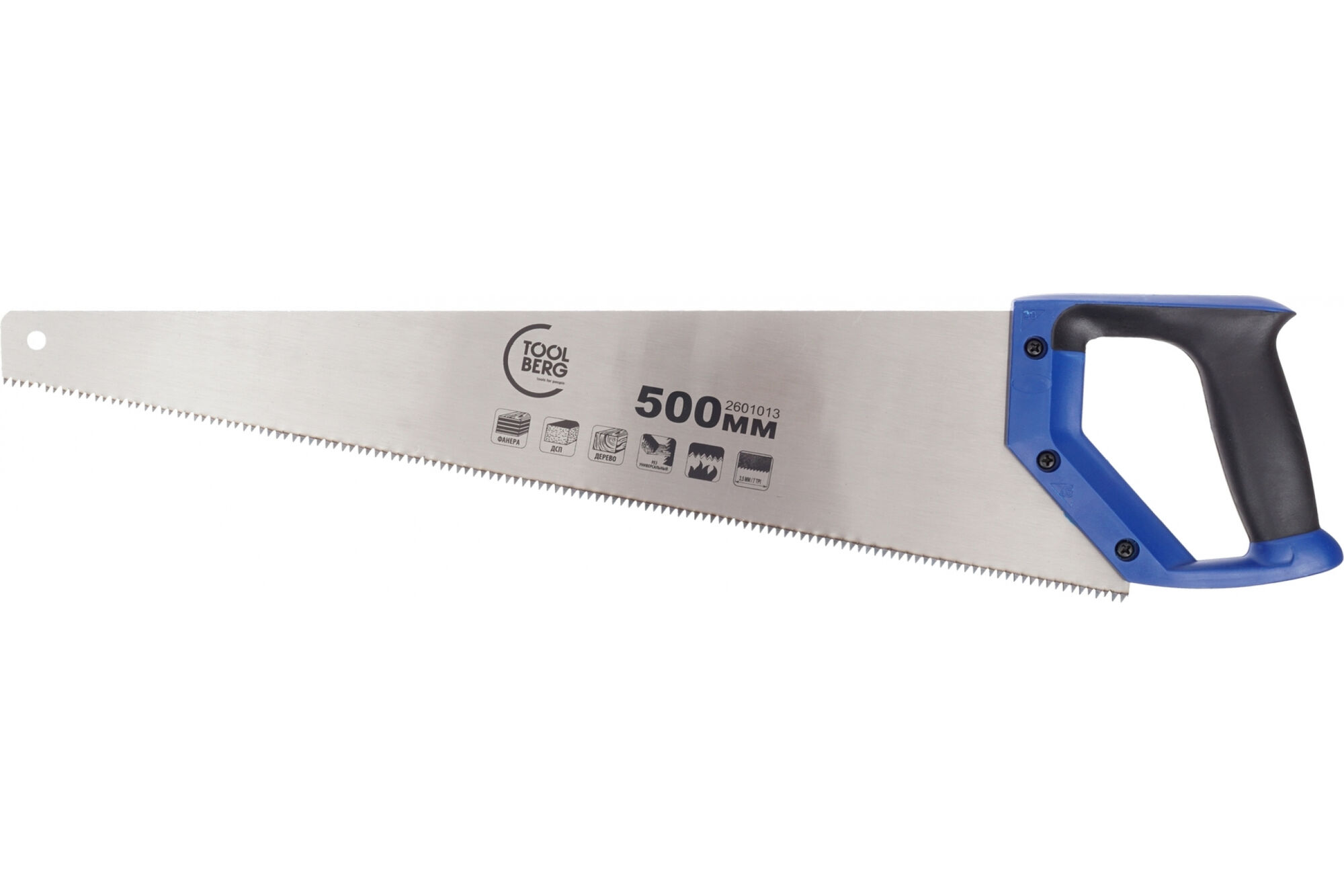 Универсальная ножовка по дереву Toolberg профи 500 мм, двухкомпонентная ручка 90003700541