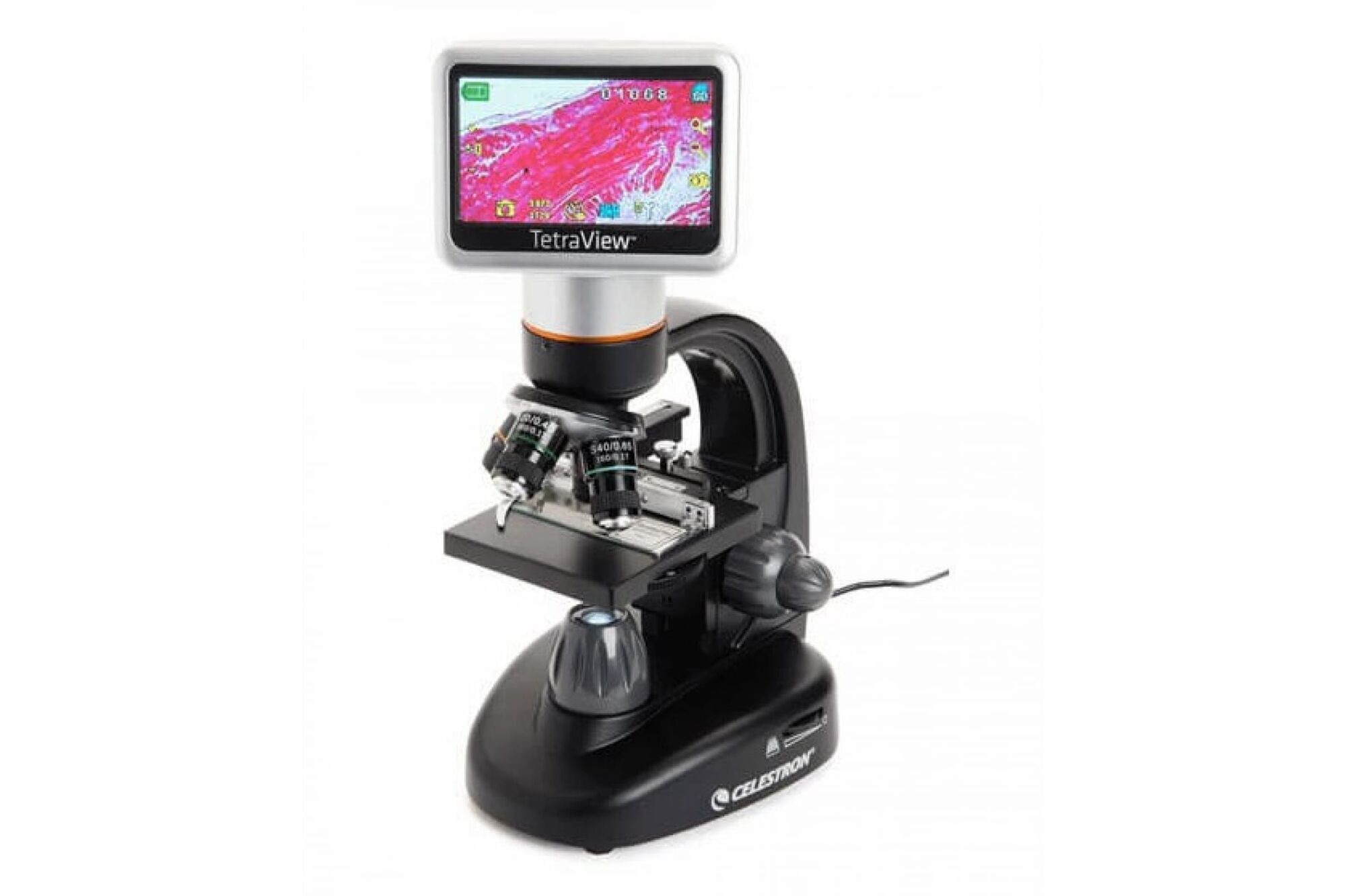 Цифровой микроскоп с LCD-экраном Celestron TetraView 44347