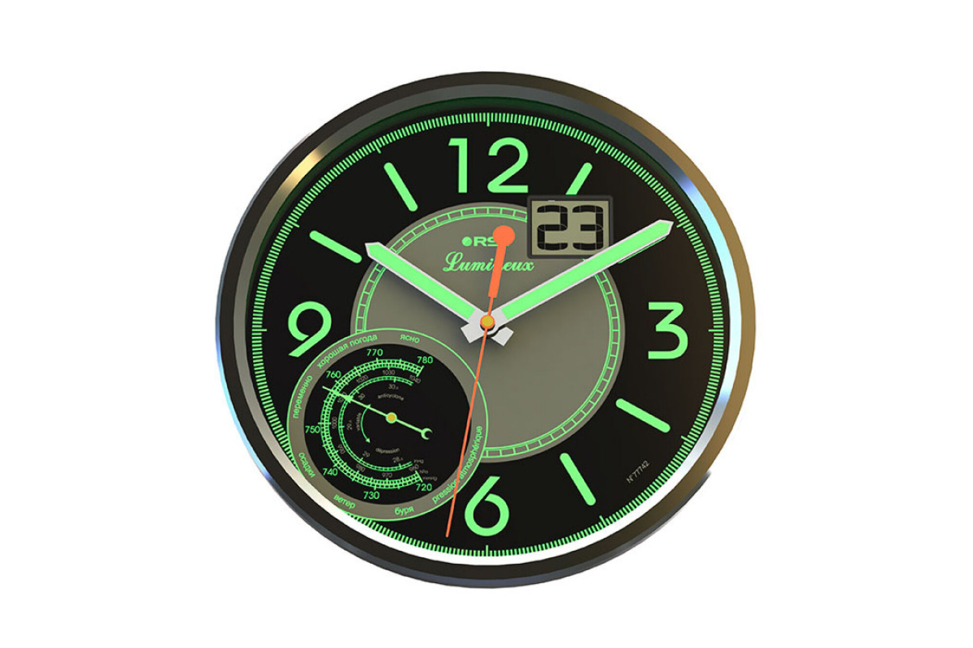 Часы-метеостанция RST, часы, дата, барометр RST77742