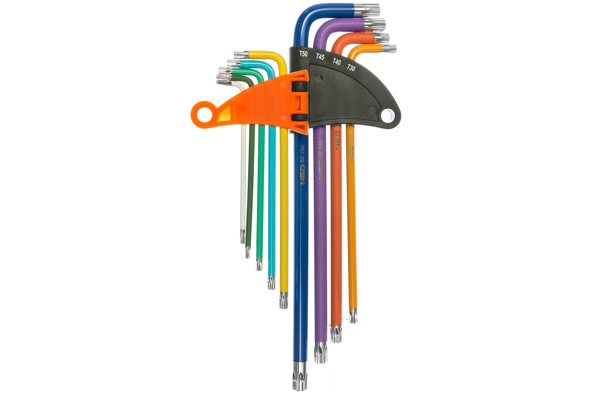 Шестигранные ключи NEO Tools T10-T50 мм, 9 шт. 09-518