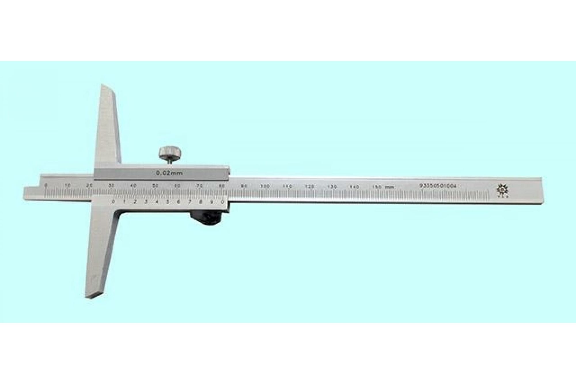 Штангенглубиномер TLX 0- 150 мм ШГ-150, цена деления 0.02, моноблок 210-120C 66396