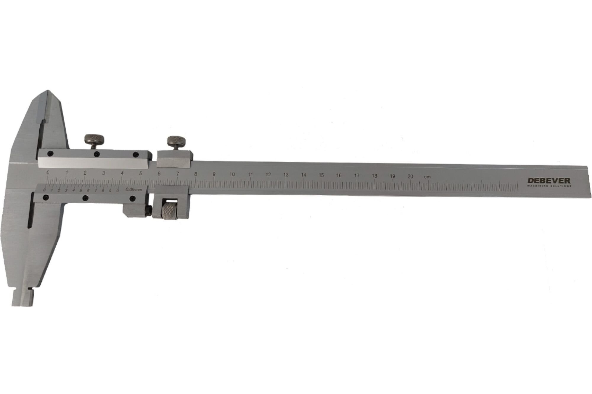 Штангенциркуль DeBever нониусный, 0-200 мм, 0.05 мм, тип II, ГОСТ 166-89 DB-S-VC20005-2