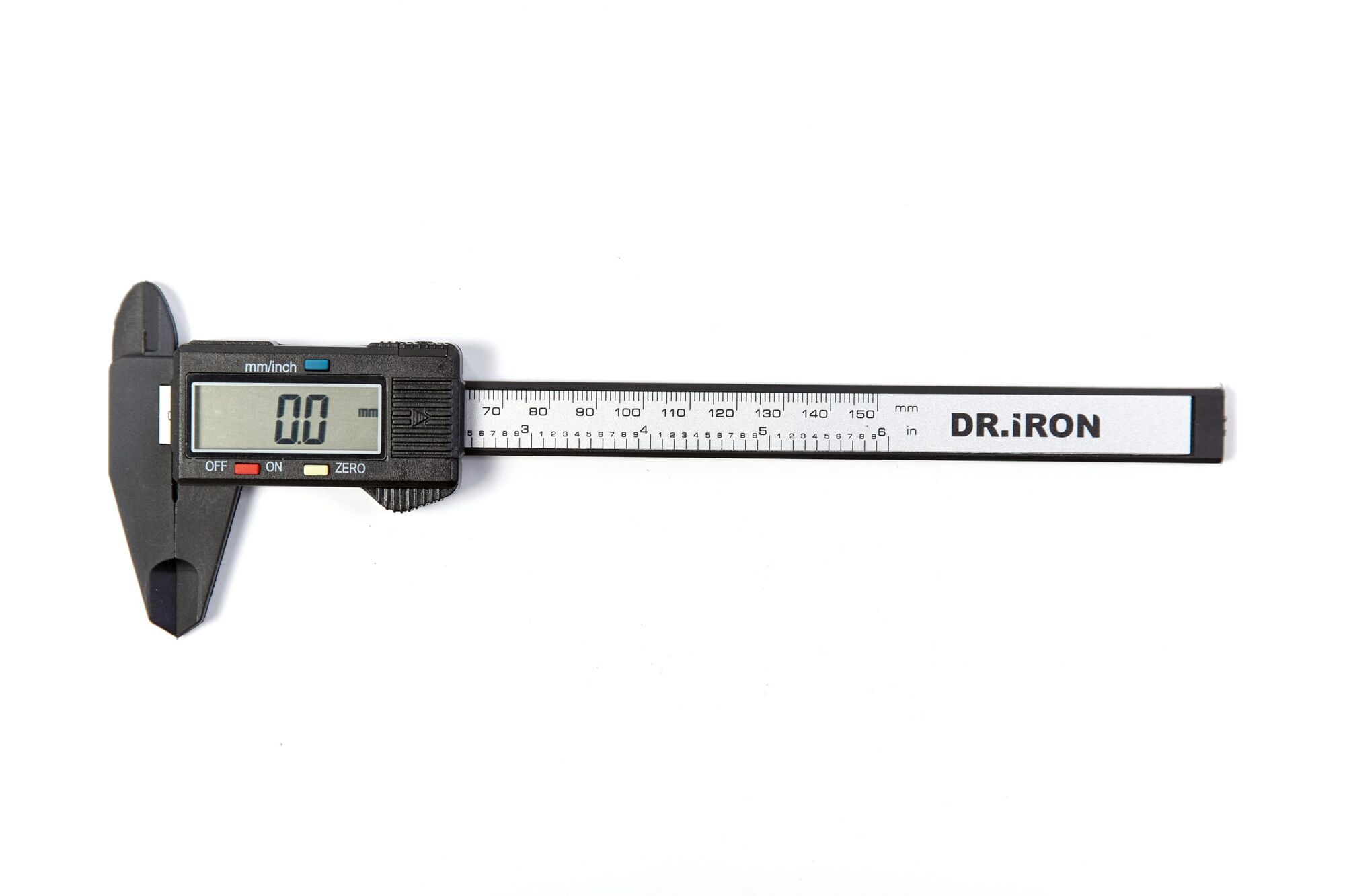 Электронный штангенциркуль Dr. IRON 150 мм Карбон, блистер DR6001