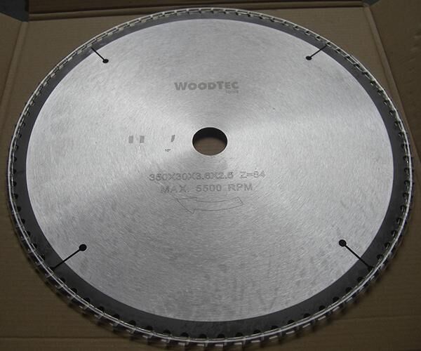 Пила дисковая Ø350 х 30 х 3,6/2,5 Z84 WZ поперечное WoodTec (ИН 299127)