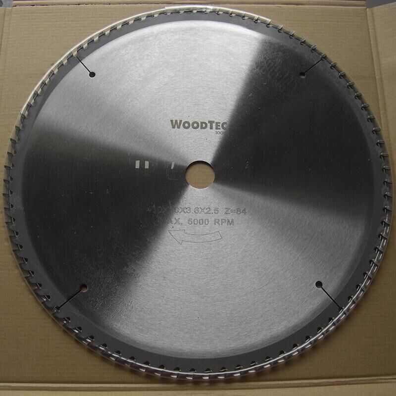 Пила дисковая Ø400 х 30 х 3,6/2,5 Z84 WZ продольное/поперечное WoodTec (ИН 299132)