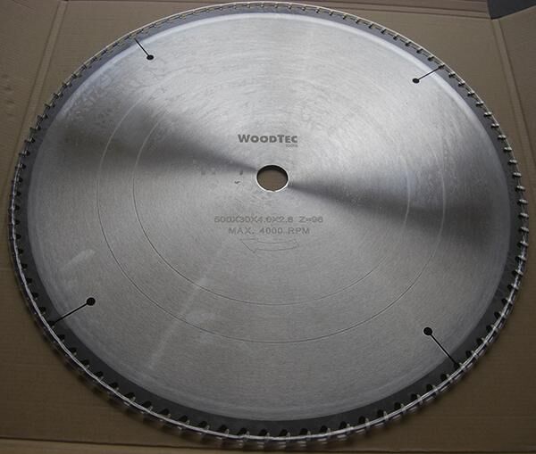 Пила дисковая Ø500 х 30 х 4,0/2,8 Z96 WZ продольное/поперечное WoodTec (ИН 299139)