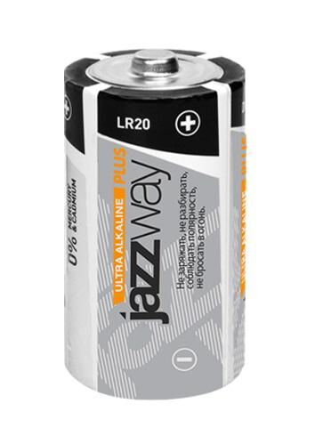 Элемент питания алкалиновый LR20 Ultra Alkaline BL-2 (блист.2шт) JAZZway 5005136 JazzWay