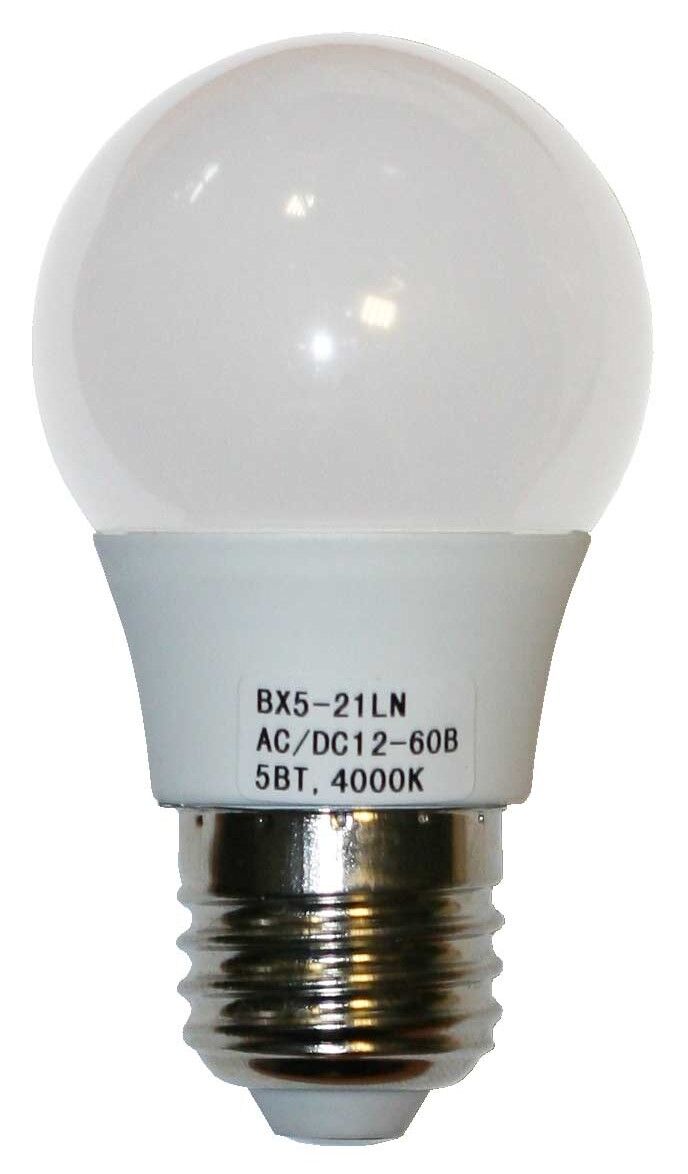 Низковольтная лампа BX5-21LW 5Вт AC/DC 12-60V 2700К Tauray