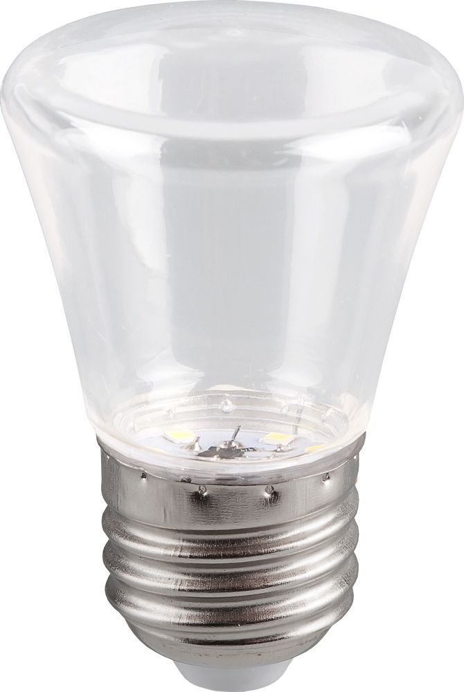 Лампа для Белт-лайт Feron LB-372 Колокольчик прозрачный E27 1W 6400K холодный белый FERON 25908