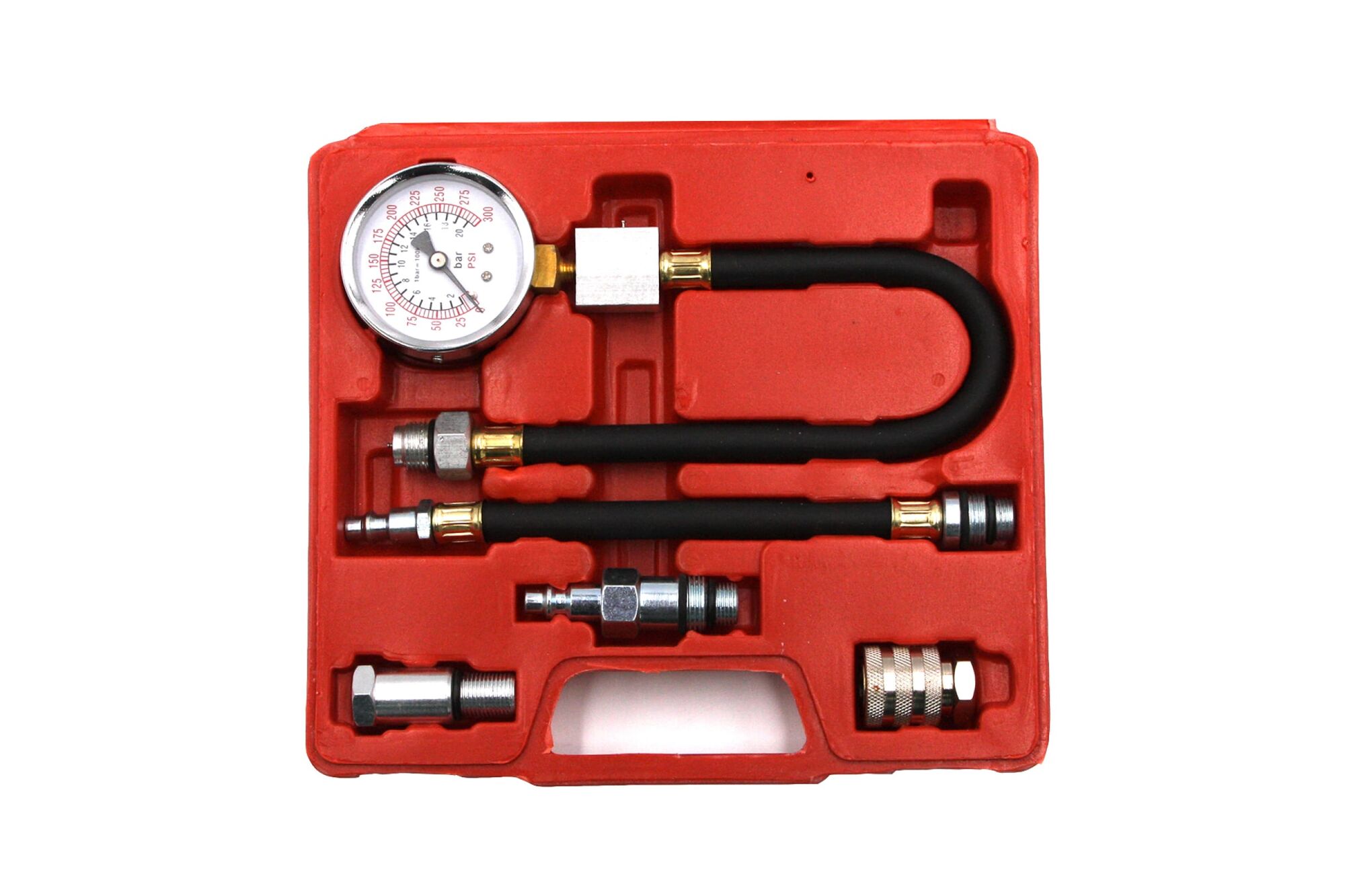 Бензиновый компрессометр Car-Tool гибкий шланг, 3 адаптера CT-N0104 Car-tool 2