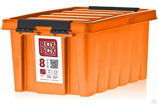 Контейнер с крышкой Rox Box 8 л, оранжевый 008-00.12 