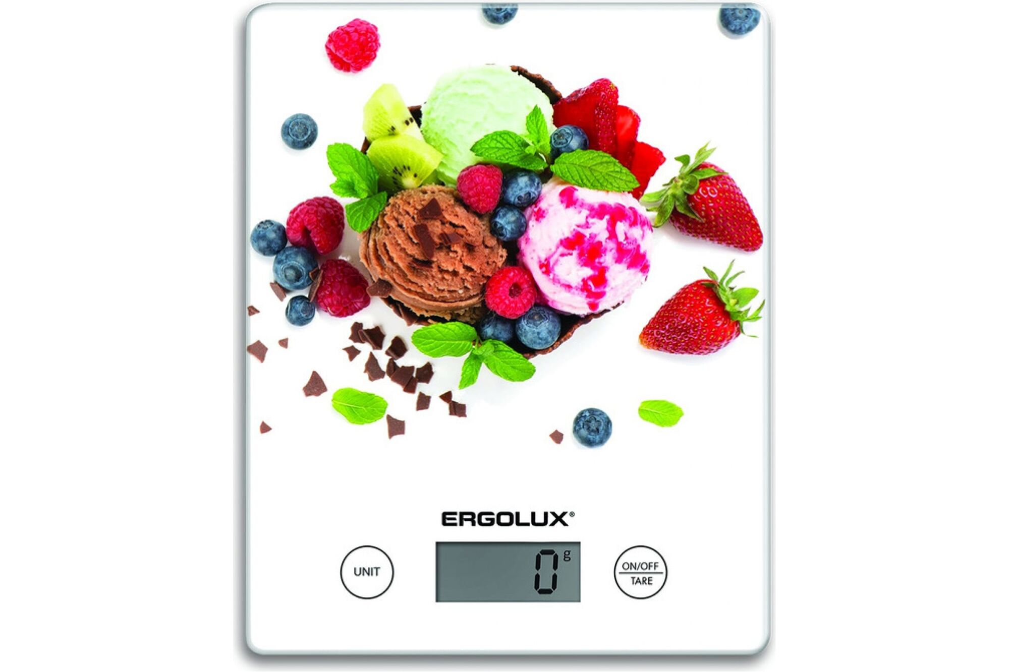 Кухонные весы ERGOLUX ELX-SK02-С14 мороженое, до 5 кг, 195х142 мм 14362