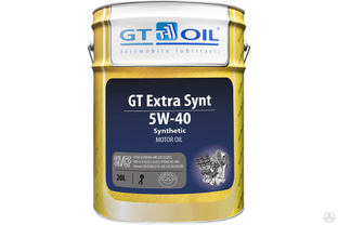 Масло Extra Synt, SAE 5W-40, API SN/CF, 20 л GT OIL 8809059407424 GT Oil 