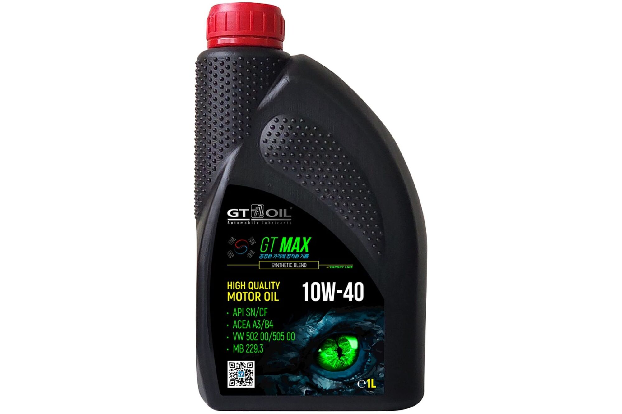 Масло GT OIL Max SAE 10W-40 API SN/CF, 1 л 8809059410011 GT Oil