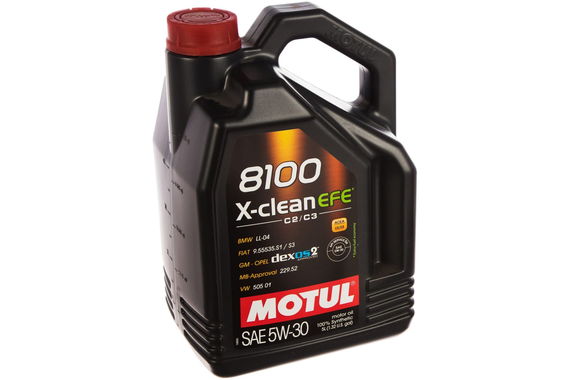 Моторное масло 8100X-clean EFE 5W30 5 л MOTUL 109471