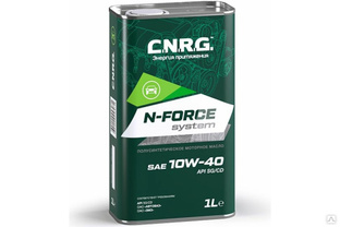 Моторное масло C.N.R.G. N-Force System 10W-40, SG/CD, полусинтетическое CNRG-013-0001 
