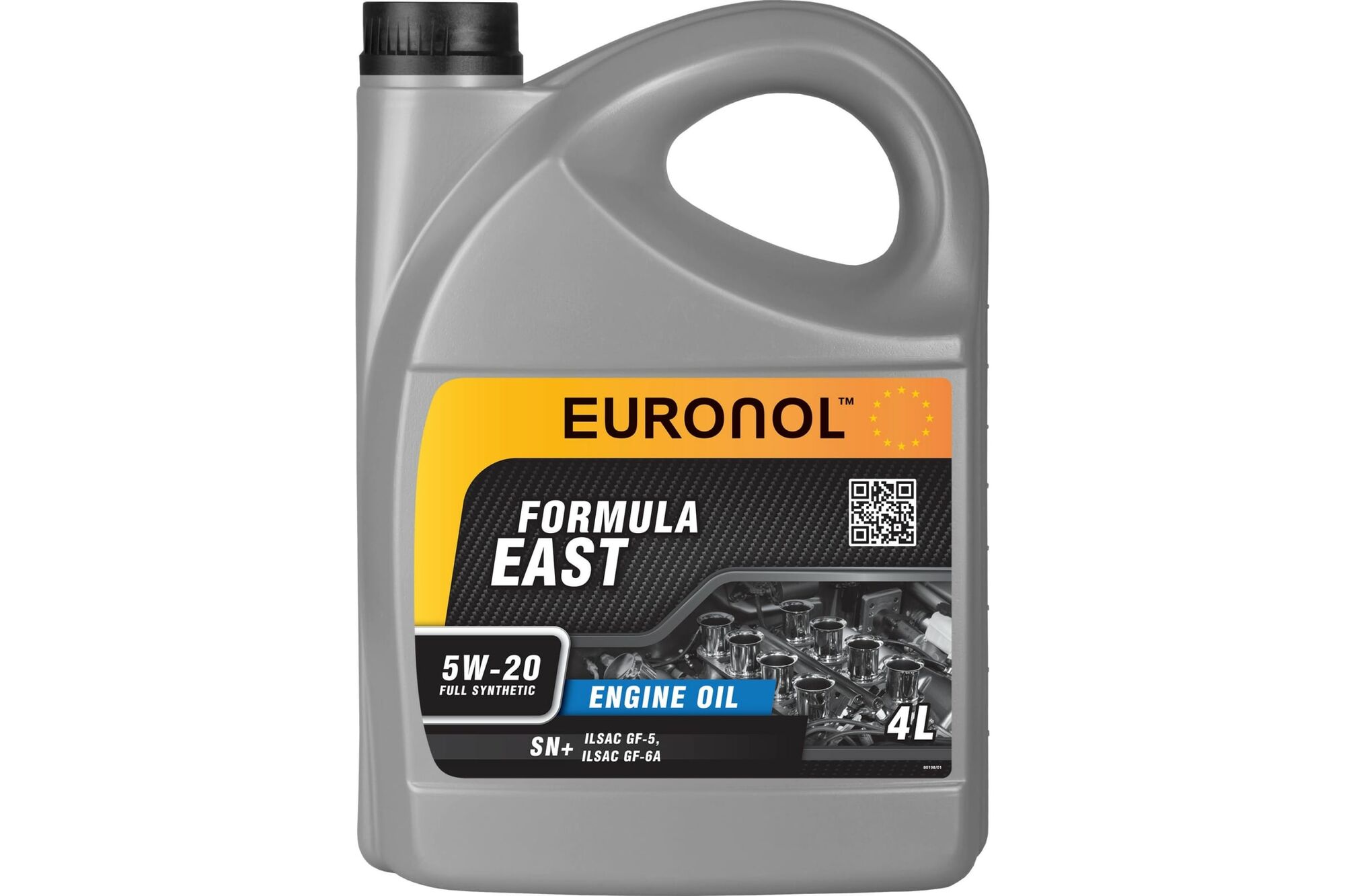 Моторное масло EURONOL EAST FORMULA 5w-20, ILSAC GF-5, 4 л 80198