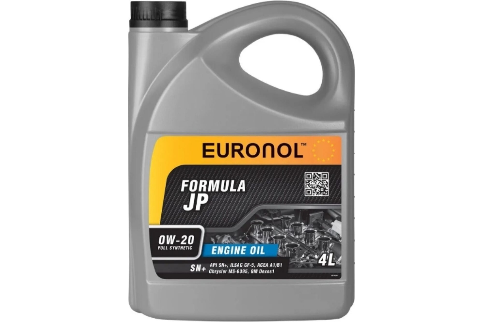 Моторное масло EURONOL JP FORMULA 0w-20, ILSAC GF-5, 4 л 80196 GM