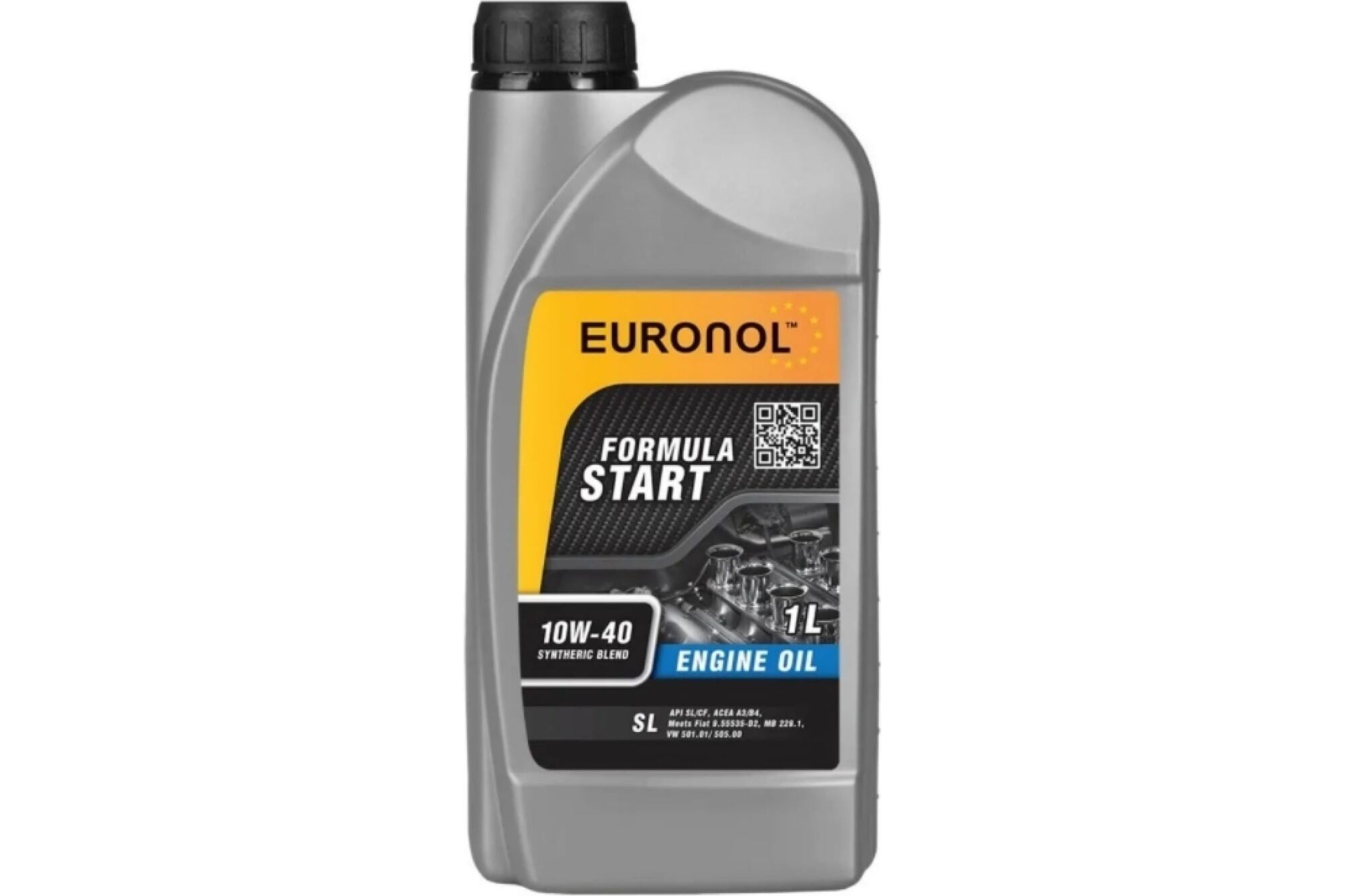 Моторное масло EURONOL START FORMULA 10w-40, SL, 1 л 80195 OEM Force