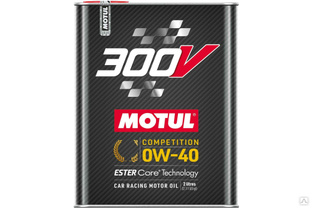 Моторное масло MOTUL 300 V COMPETITION 0W40, 2 л 110857 