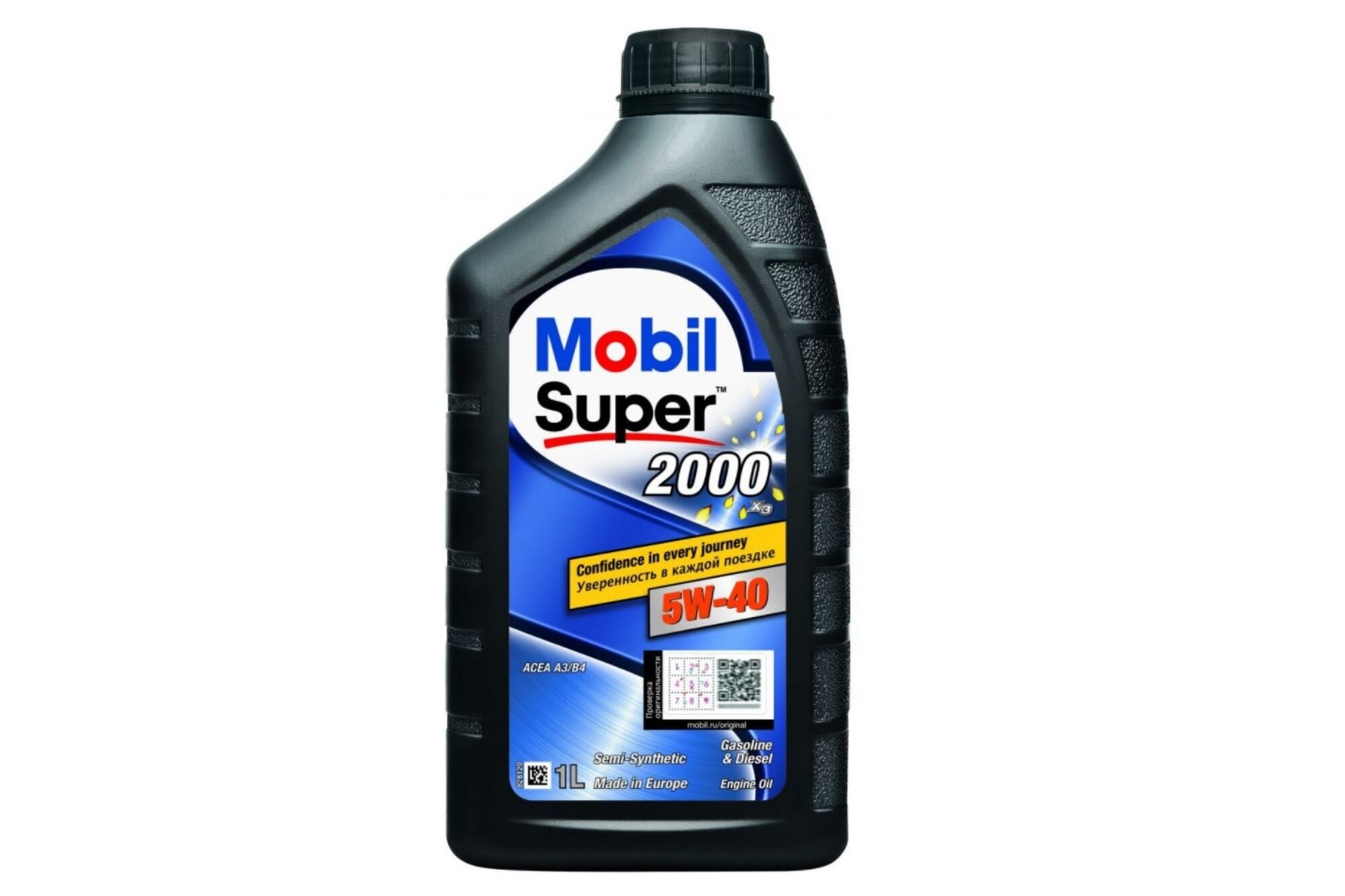 Моторное масло Mobil Super 2000 X3 5W-40, 1 л 155338