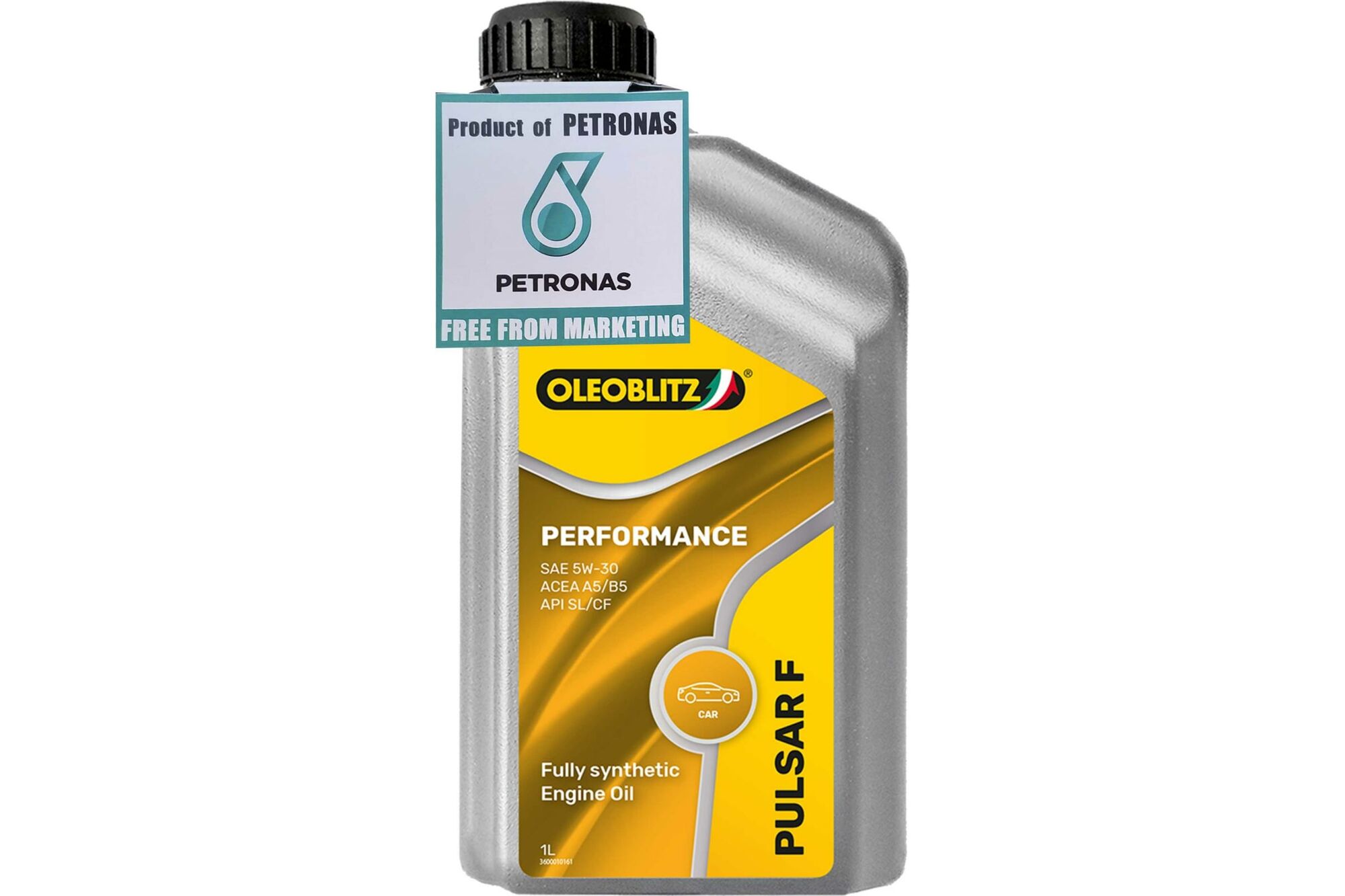 Моторное масло Petronas OLEOBLITZ PULSAR F PERFORMANCE 5W-30, синтетическое, 1 л 70388EL8EU