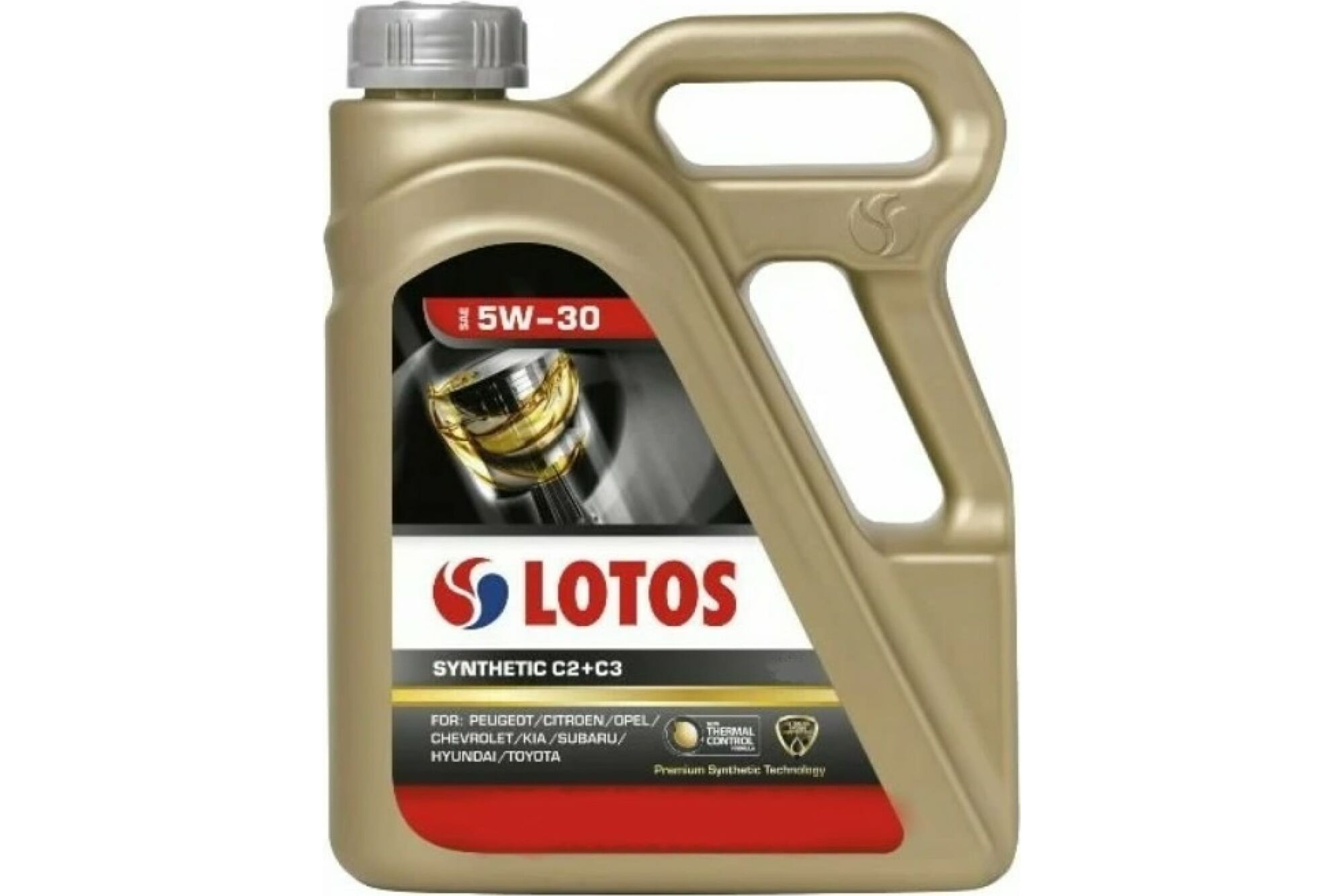 Моторное масло SYNTHETIC (4 л, 5W30, C2+C3) LOTOS WF-K404D90-0H0 Lotos