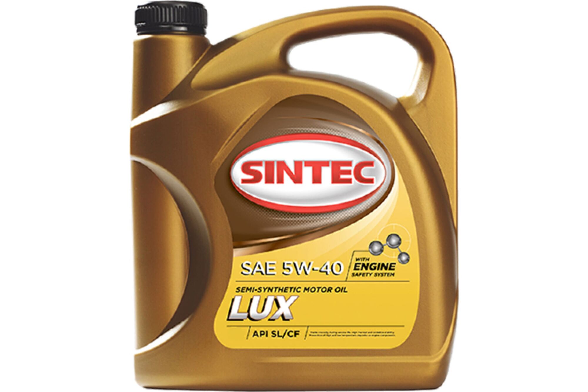 Моторное масло Sintec Люкс 5W-40 SL/CF 4 л 801933