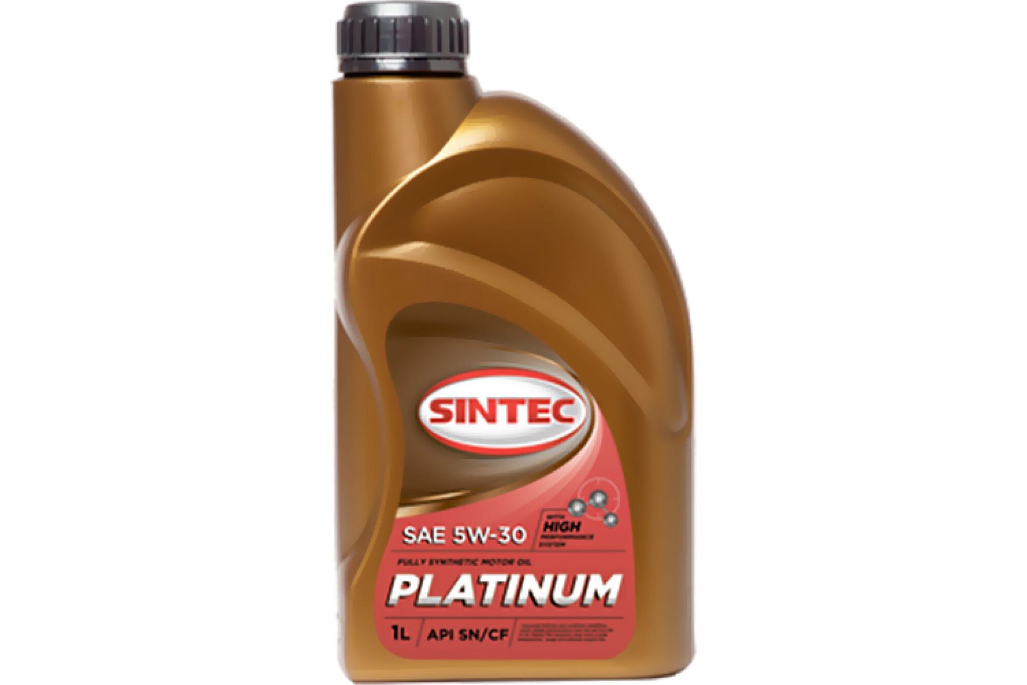 Моторное масло Sintec Платинум 5W-30 SN/CF 1 л 801938