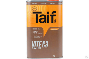 Моторное масло Taif Lub TAIF VITE синтетическое, 5W-30, 1 л 211013 TAIF Lubricants 
