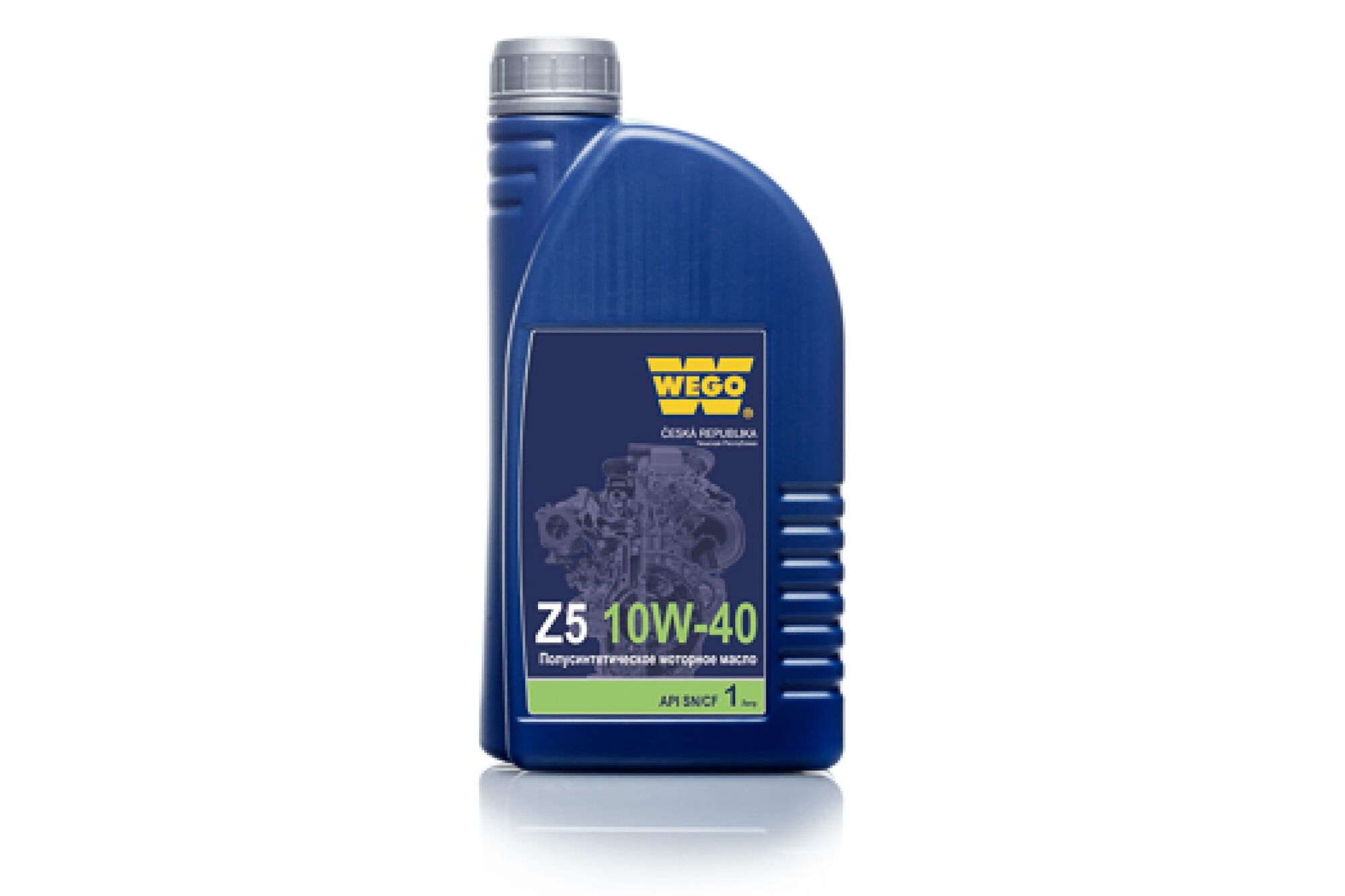 Моторное масло WEGO Z5 10W-40, SN/CF, полусинтетическое, 1 л 4627089061829