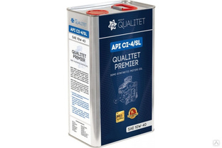Моторное масло Квалитет QUALITET PREMIER API CI-4/SL, SAE 10W-40 4603775081944 Qualitet 