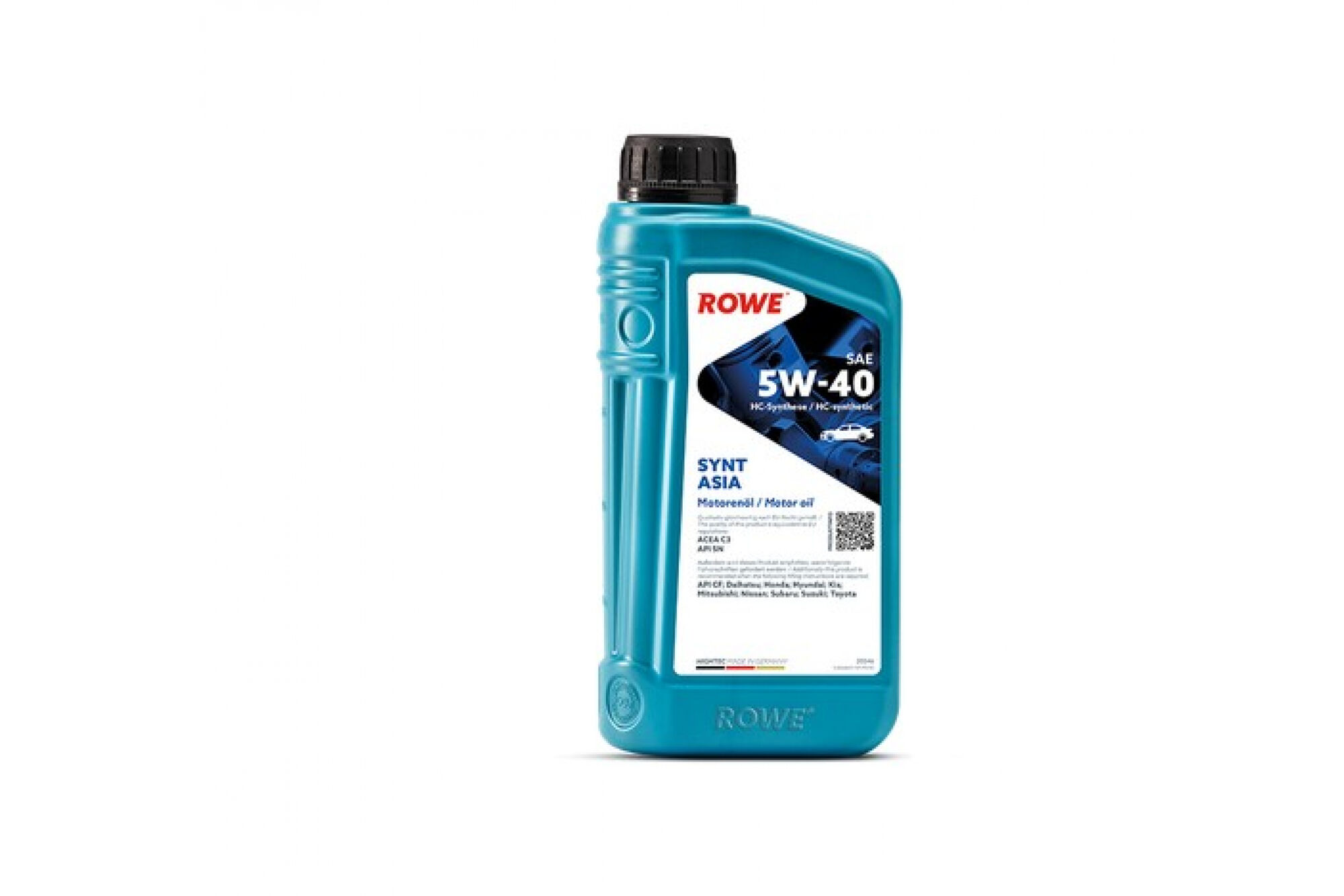 Моторное масло НС-синтетическое Rowe HIGHTEC SYNT ASIA SAE 5W-40 20246-0010-99 ROWE