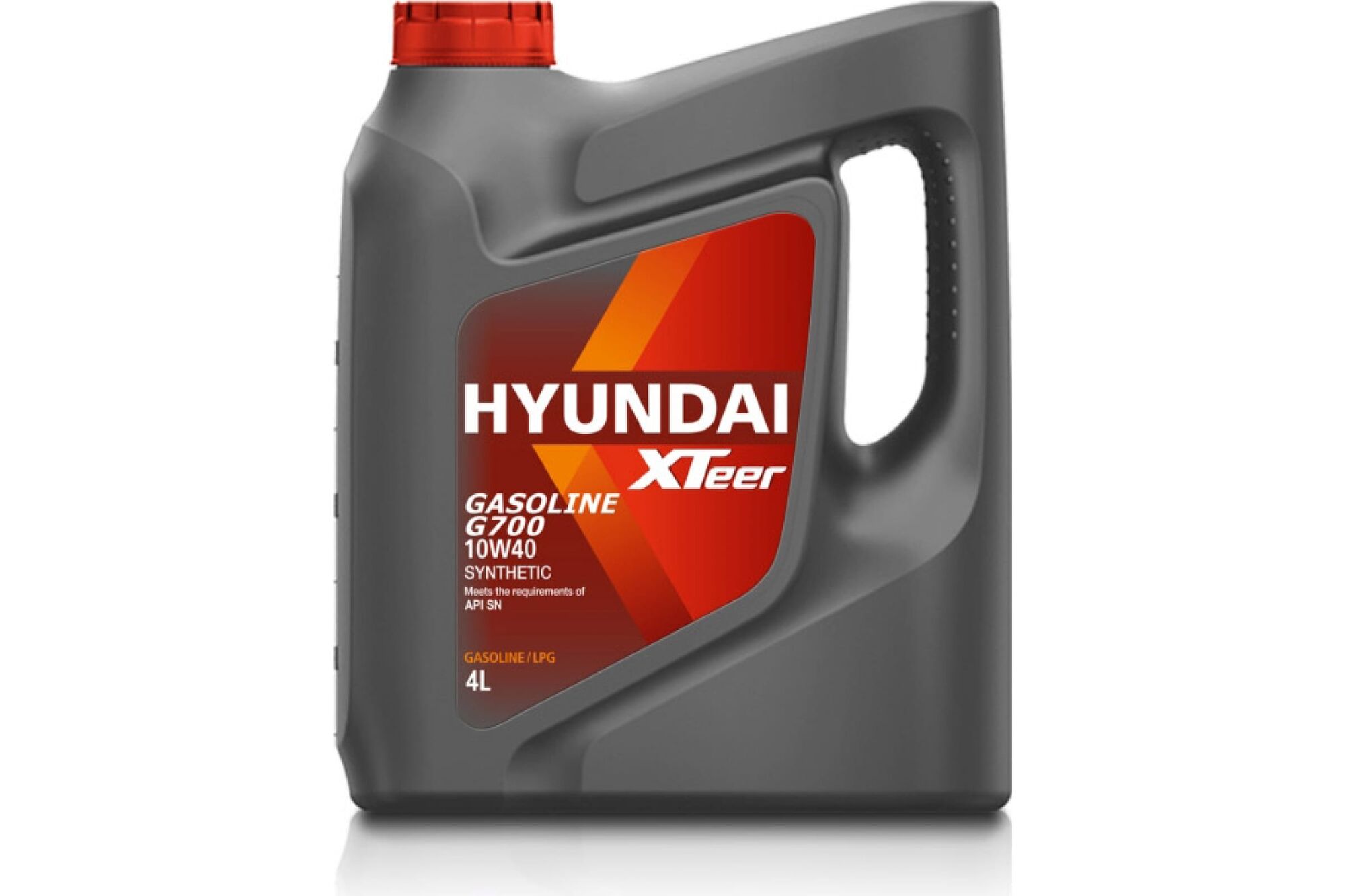 Моторное масло синтетическое Gasoline G700 10W40 SN, 4 л, HYUNDAI XTeer 1041014