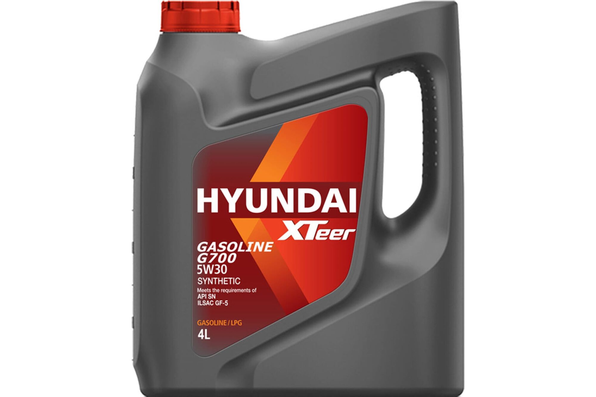 Моторное масло синтетическое Gasoline G700 5W30 SN, 4 л HYUNDAI XTeer 1041135