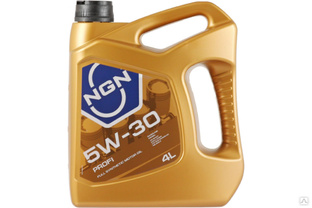Моторное синтетическое масло NGN 5W-30 SN/CF PROFI, 4 л V172085301 