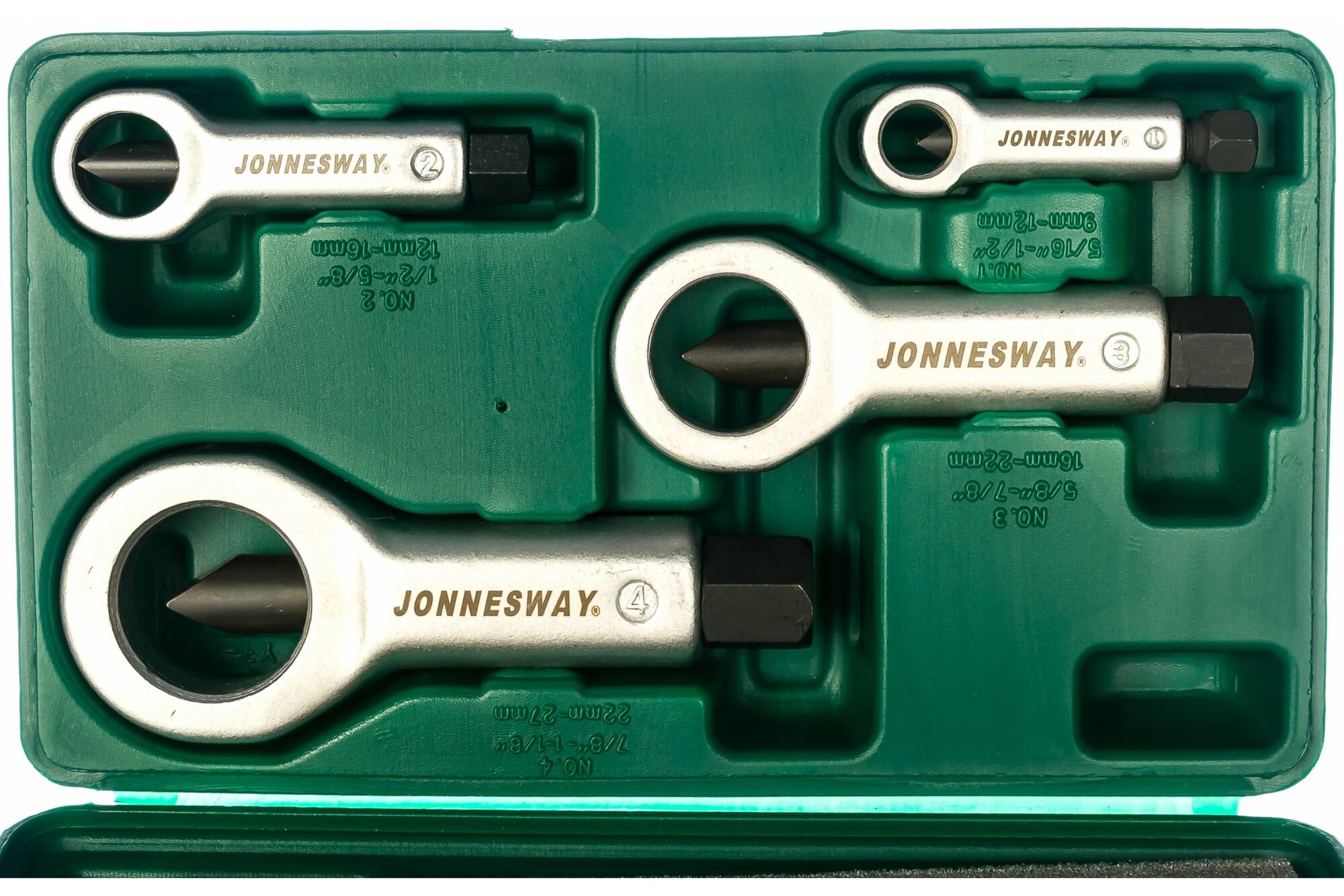 Набор гайколомов 4 штуки 9-27 мм Jonnesway AG010109A