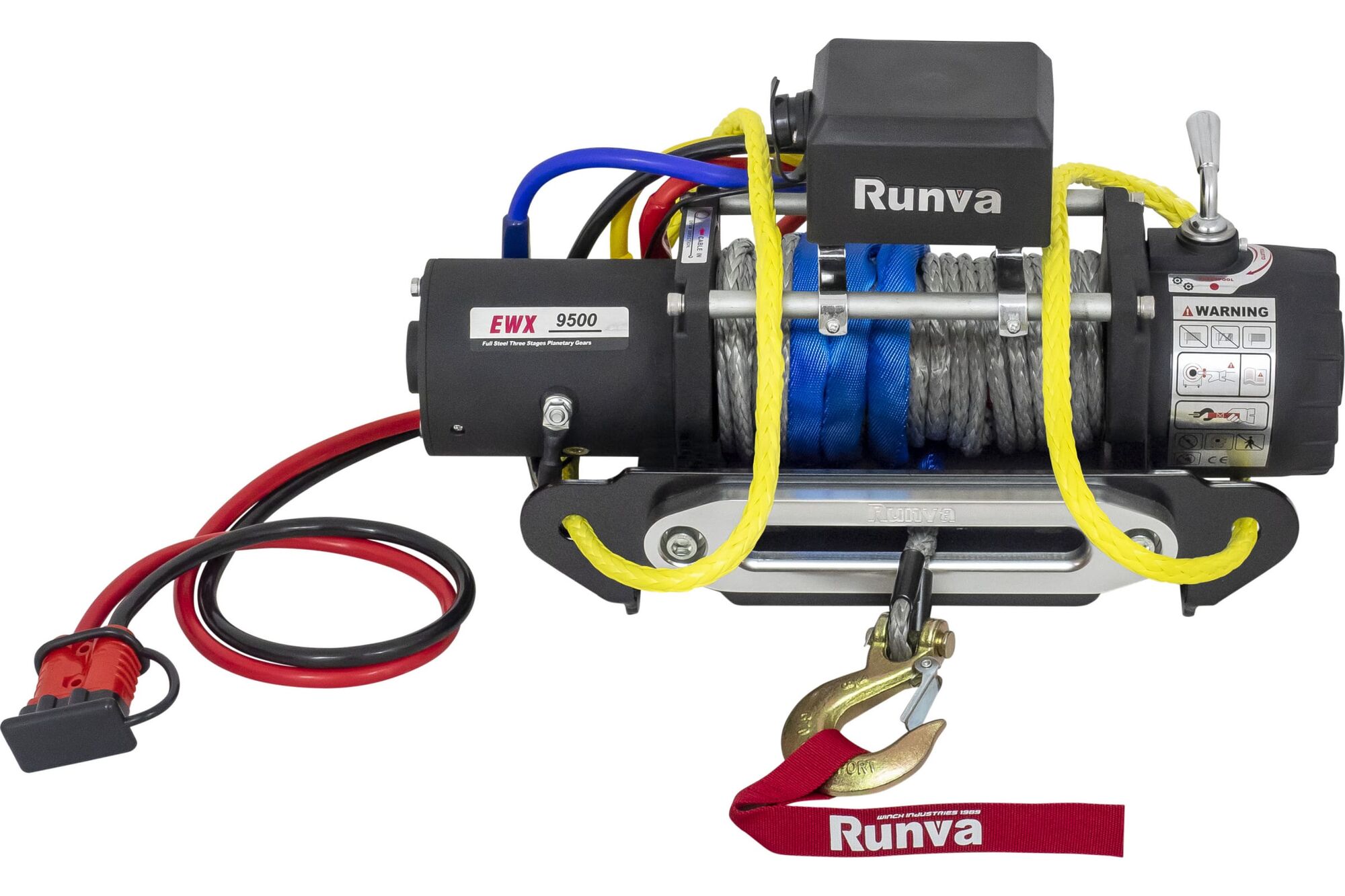 Переносная лебедка с квадратом для фаркопа РИФ 9500SR EWX9500SR-KIT3, цена  в Екатеринбурге от компании ГЛОБАЛСТРОЙРТИ