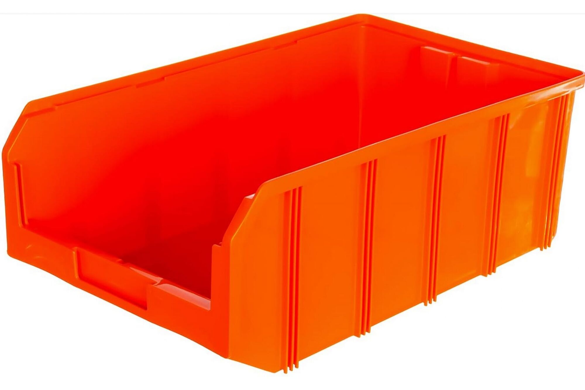 Пластиковый оранжевый ящик 502х305х184 мм Gigant V-4