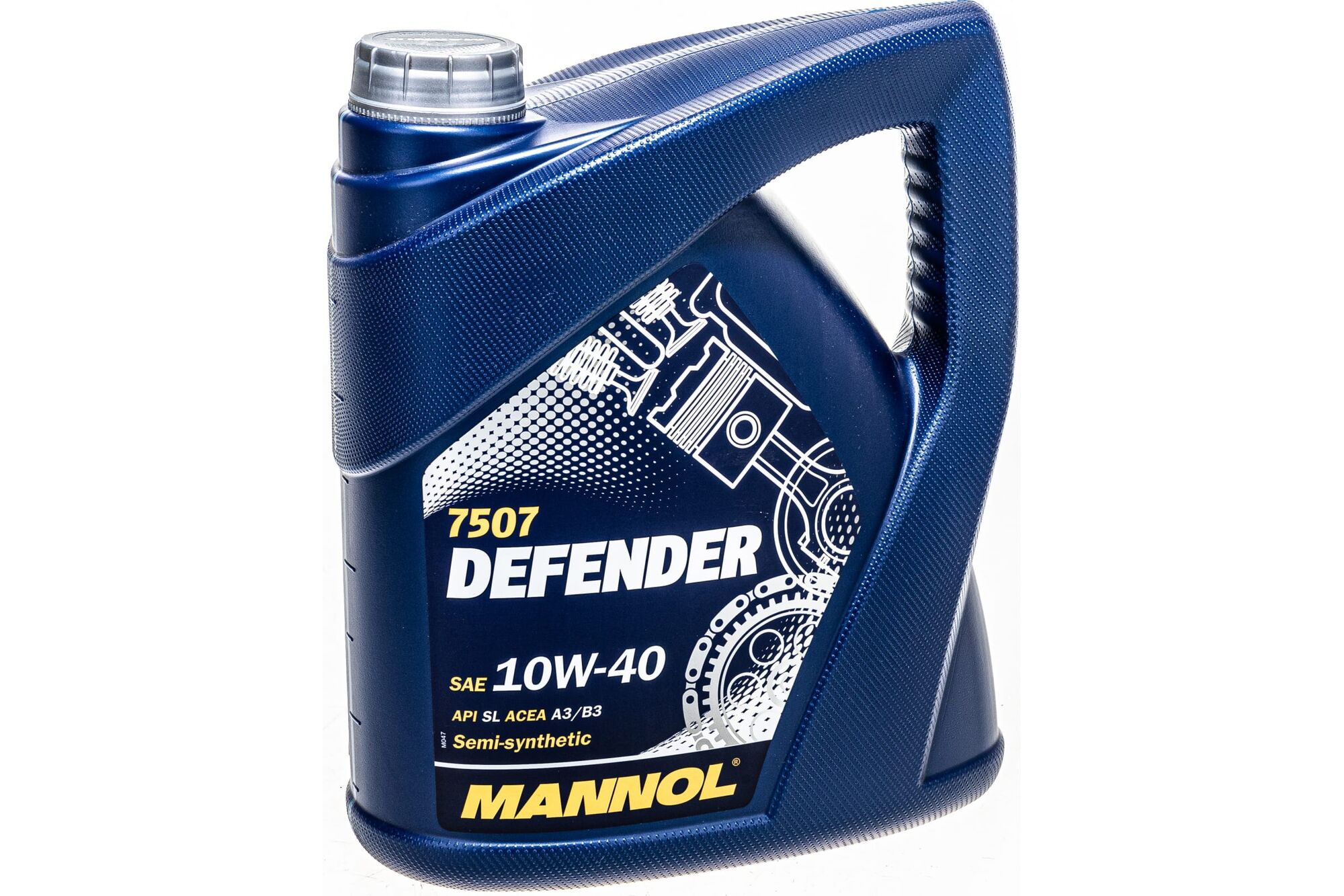 Полусинтетическое моторное масло MANNOL DEFENDER 10W40 4 л 1148 Mannol