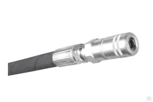 Резиновый шланг для смазки с двойной оплеткой SAMOA 340 мм, с разъемом смазки 121 020 141030 