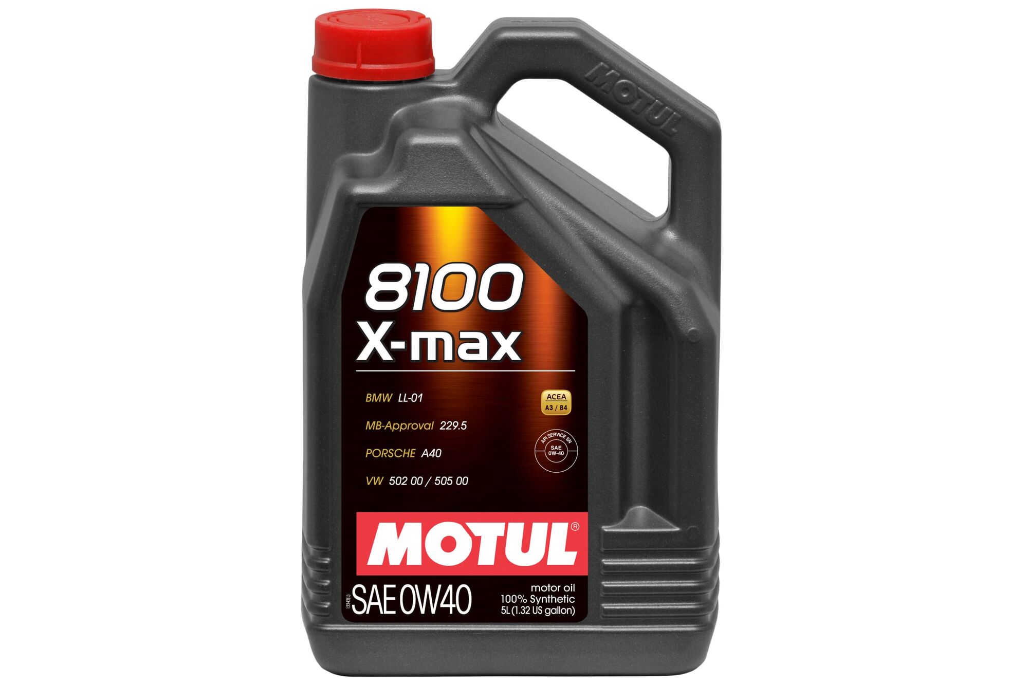 Синтетическое масло 8100 X-max SAE 0W40 5 л MOTUL 104533