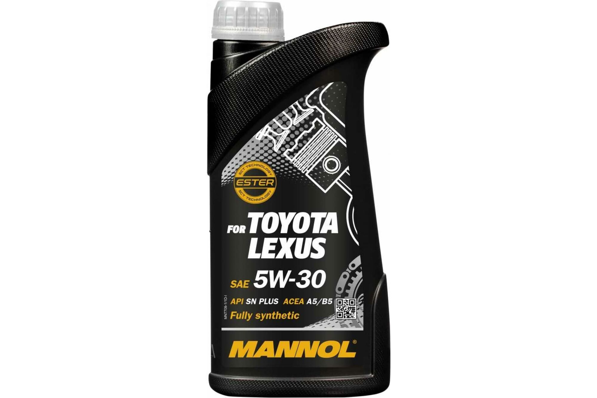 Синтетическое моторное масло MANNOL FOR TOYOTA LEXUS 5W-30 1 л 1196 Lexus