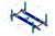 Четырехстоечный подъемник г/п 4000 кг. платформы для сход-развала KRAFTWELL KRW4WA_blue #2