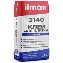 Ilmax 3140 Клей для плитки Белый