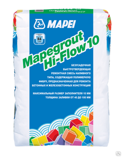 Смесь ремонтная наливного типа MAPEI Mapegrout Hi-Flow 10 25 кг 
