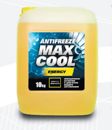 Антифриз MAXCool Energy -40С 220 кг Жёлтый