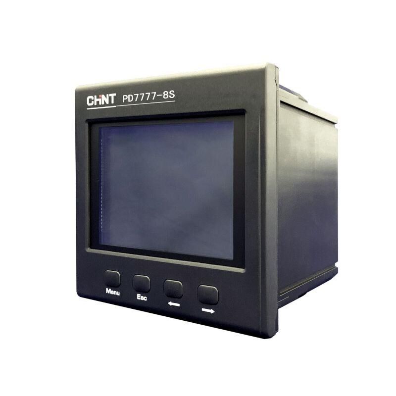 Прибор измерительный многофункциональный PD7777-8S3 3ф 5 А RS-485 120х120 LCD дисплей 380 В CHINT 765170
