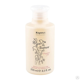 Kapous Fragrance Free Treatment Шампунь для жирных волос, 250 мл 