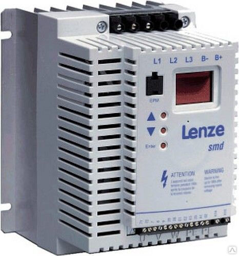 Преобразователь частоты 3ф, 7,5 кВт, IP31, Lenze ESV752N04TXВ